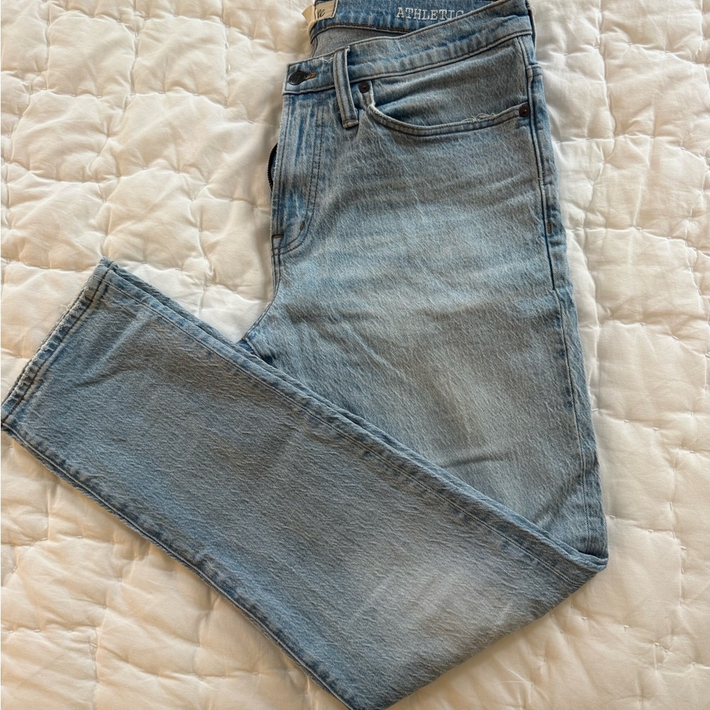 Madewell Men's Slim Jeans in Light Blue